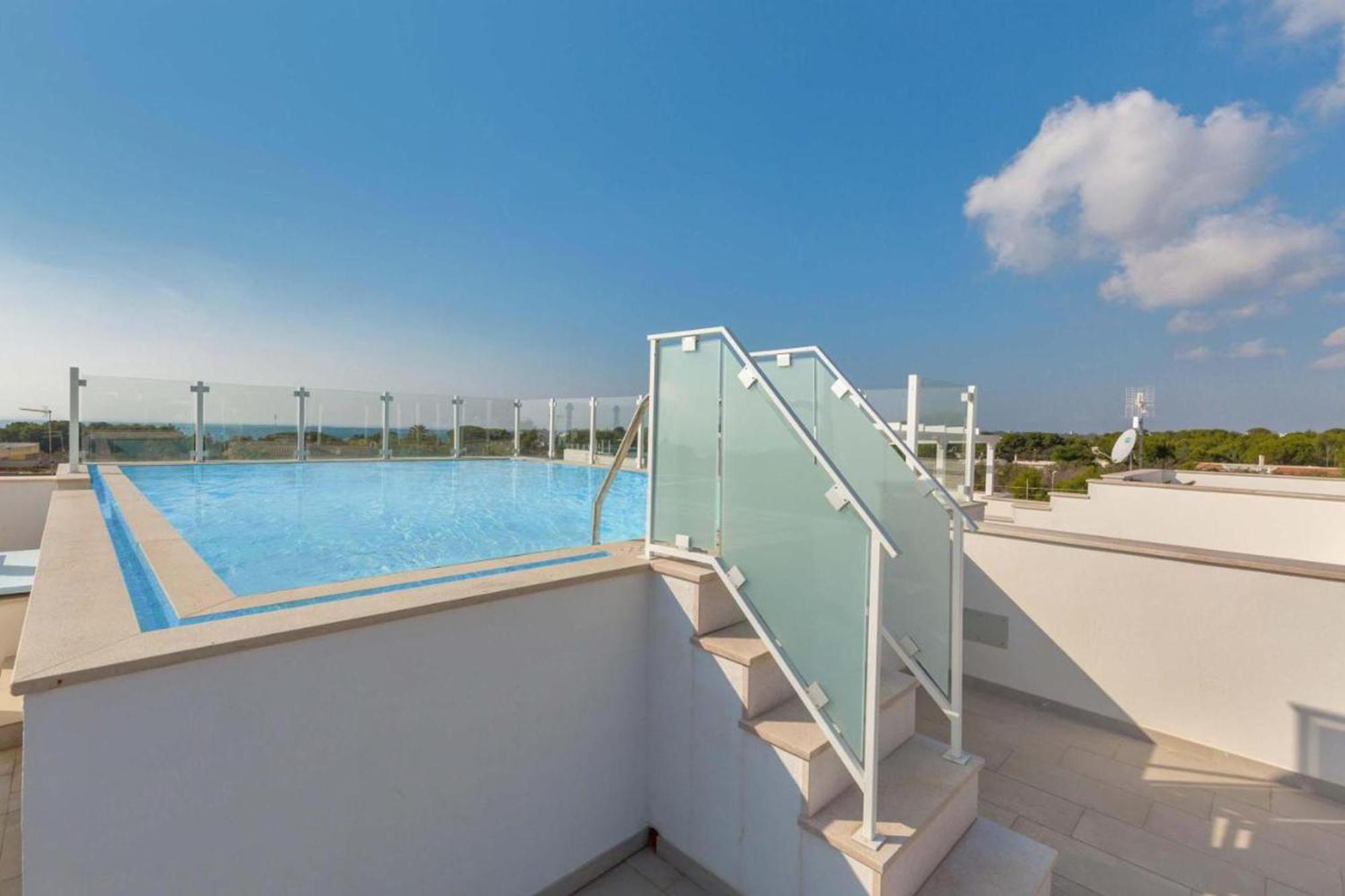 Piscina Panoramica Vista Mare - Wifi - Ac Int 9 Lägenhet Santa Maria al Bagno Exteriör bild